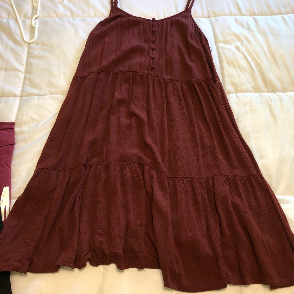Maroon dress